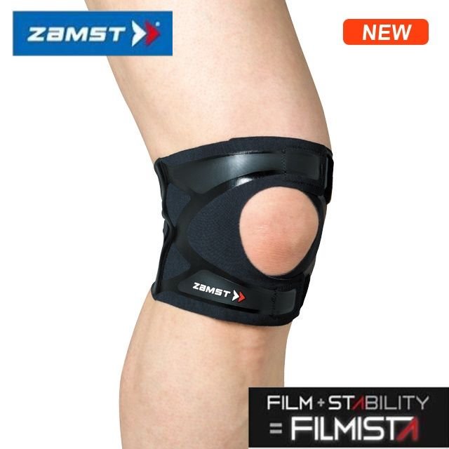 【1個までメール便OK】ザムスト(ZAMST) FILMISTA KNEE フィルミスタ ニー (ヒザ用サポーター 左右兼用) [3722]