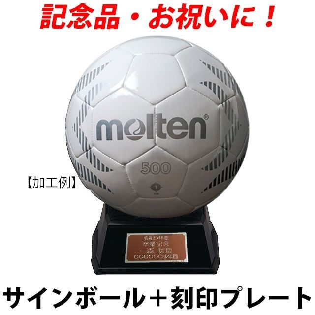【名入れ】モルテン(molten) サインボール ハンドボール＋プレート [H1A500-WS-KOKUIN06] 寄せ書き 記念品