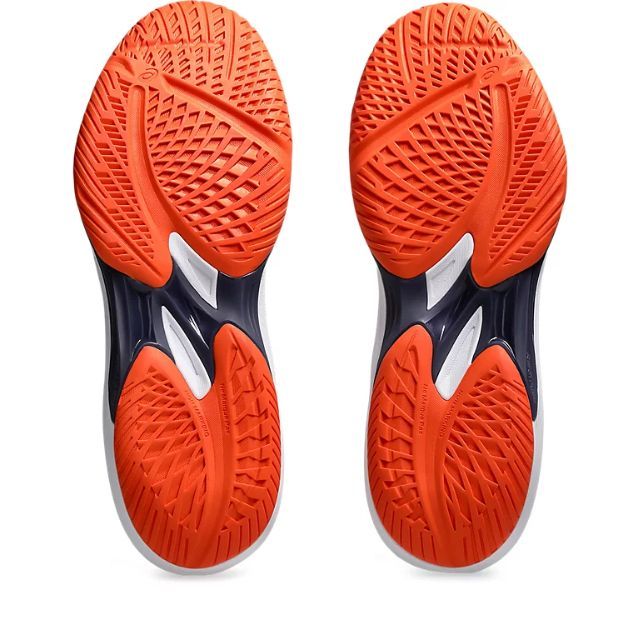 ASICS バレーボールシューズ ホワイト/オレンジ SKY ELITE FF MT 3 | WHITE/NOVA ORANGE | メンズ インドア