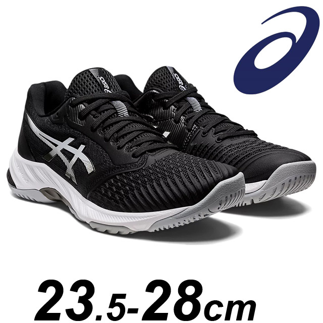 asics アシックス NETBURNER BALLISTIC FF 3 バレーボールシューズ 1053A055-001(ブラック/ホワイト)