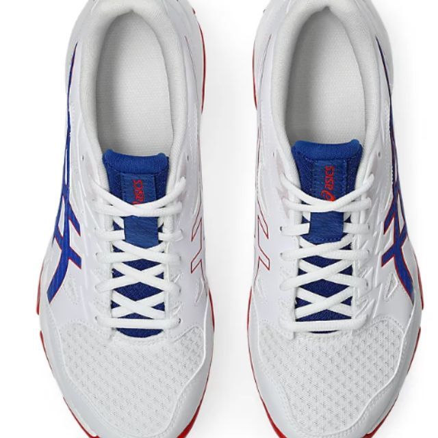 ASICS バレーボールシューズ ホワイト/ネイビー26.5センチ ASICS アシックス バレーボールシューズ メンズ レディース ゲル