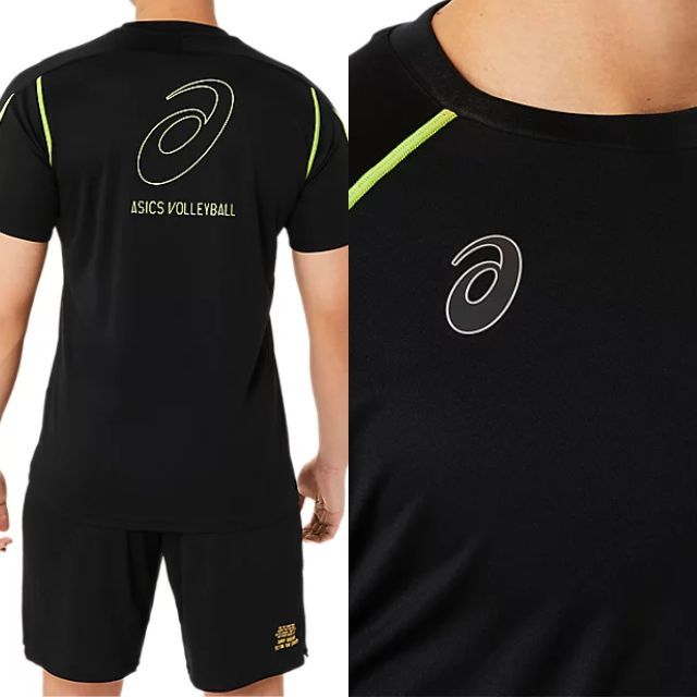 ASICS バレーボールウェア TORAY アシックス(asics) バレーボールウェア 半袖シャツ V男子日本代表番号