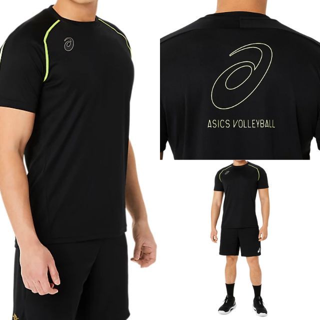 1枚までメール便OK】アシックス(asics) バレーボール 半袖Tシャツ