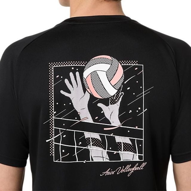 1枚までメール便OK】アシックス(asics) バレーボール 半袖Tシャツ