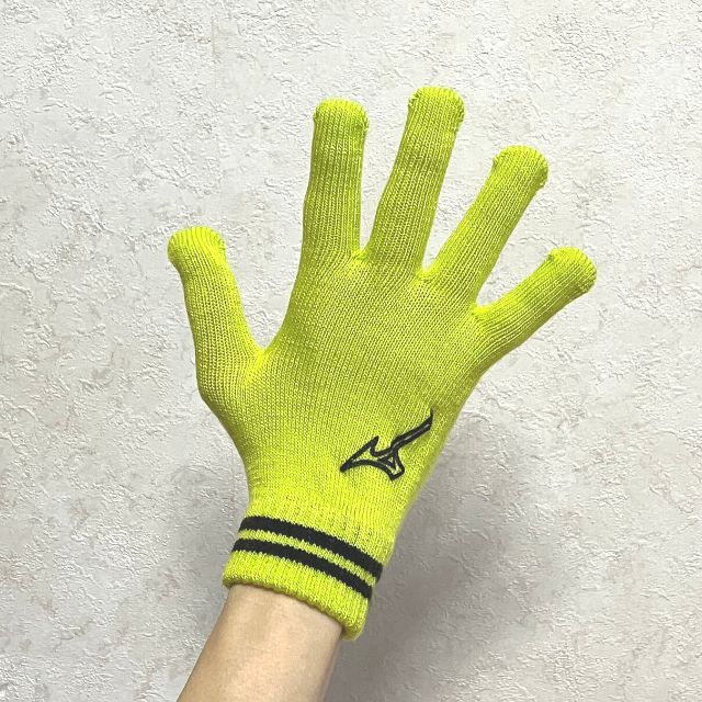 2組までメール便OK】ミズノ(mizuno) 手袋 ニットのびのびグローブ