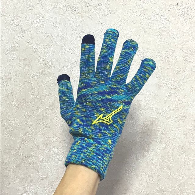 2組までメール便OK】ミズノ(mizuno) 手袋 ニットのびのびグローブ
