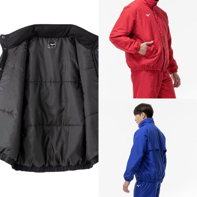 送料無料】ミズノ(mizuno) ブレスサーモ中綿ウォーマージャケットと