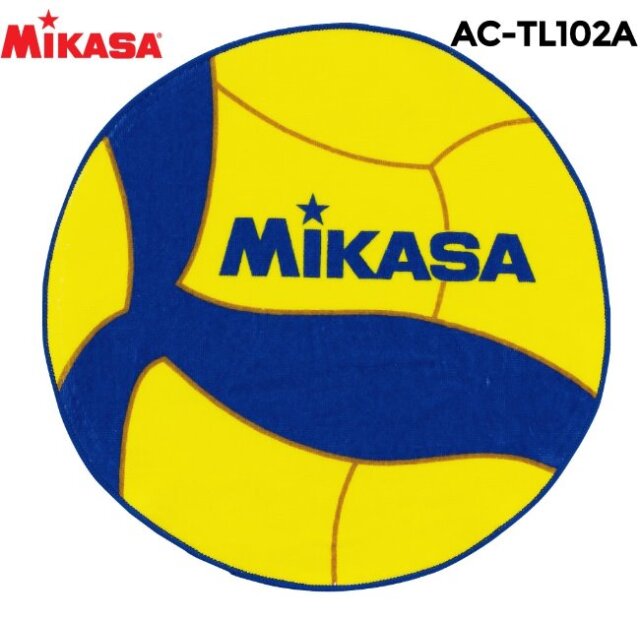 【1枚までメール便OK！】ミカサ（MIKASA）ボール型ハンドタオル 30×30cm [AC-TL102A]