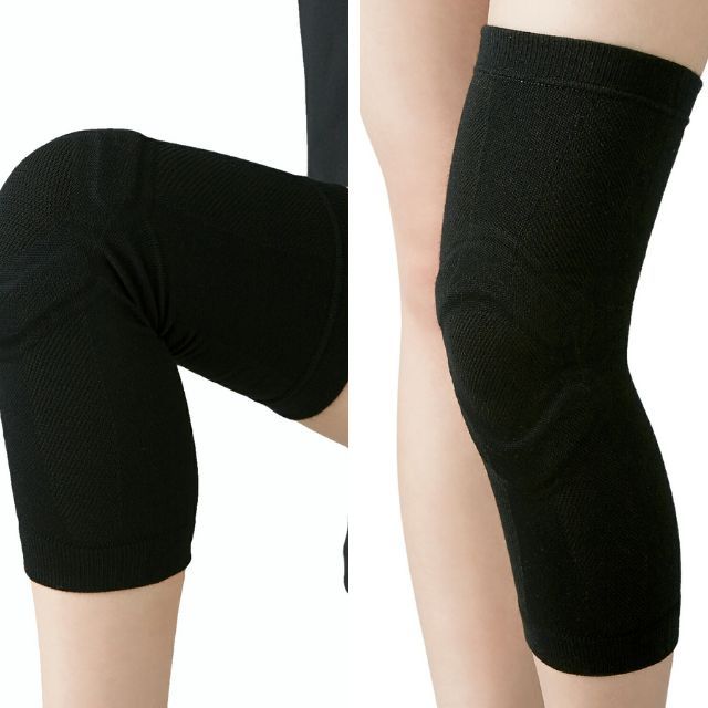 2個までメール便OK】D&M バレーボールひざ用ラインサポーターロング