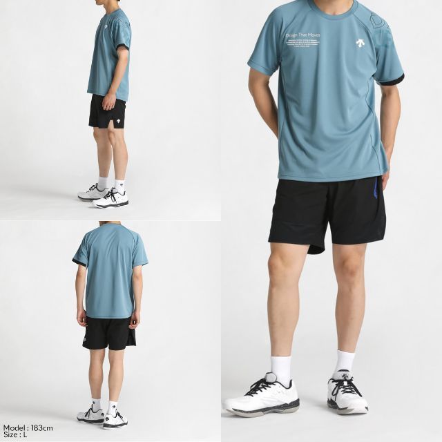 【匿名配送】DESCENTE　HEAT NAVI®　グレー　L　タグ付 匿名配送】DESCENTE Men's HEAT NAVI® 黒 L タグ付 - メルカリ