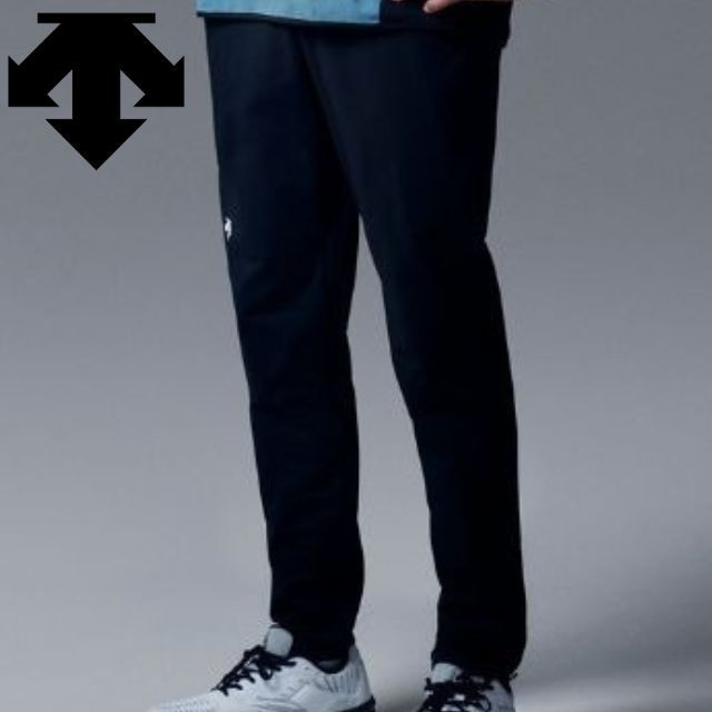 【2024新作】デサント(DESCENTE) バレーボールウォームアップパンツ(ユニセックス) [DV4FLP01U] ブラック【即日出荷】