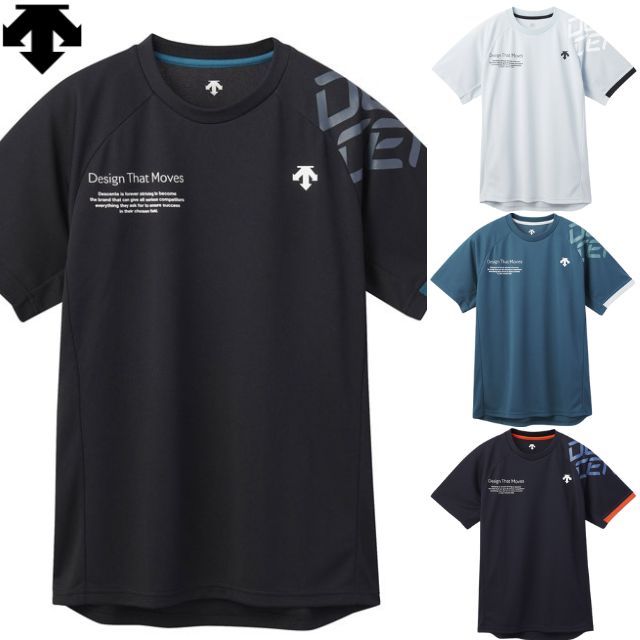 【1枚までメール便OK】デサント(DESCENTE) 半袖バレーボールプラクティスシャツ [DV5SHT03U] Tシャツ【2025新作】