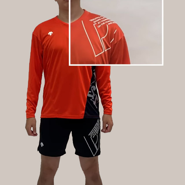 1枚までメール便OK】デサント(DESCENTE) バレーボール 長袖
