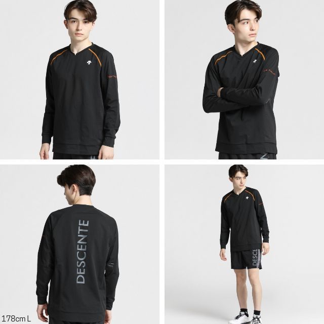 デサント　プラクティスフーディ デサント(DESCENTE) スポーツウェア クロスウェア 上下セット