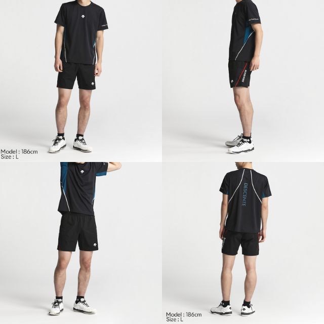 DESCENTE 半袖シャツ Lサイズ カモフラージュ ライトメッシュ 半袖シャツ - 〈公式〉DESCENTE大会記念品専用