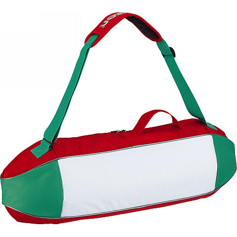 後ろ側：モルテン/バレーボールバッグ3個入/EV0053