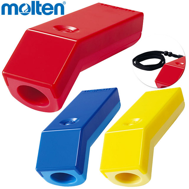 モルテン(molten) バレーボール 電子ホイッスル [RA0010] 災害 防犯 衛生 感染対策 審判 スポーツ レフリー 熊避け マスクを着用しながら使用可能なホイッスル【即日発送】