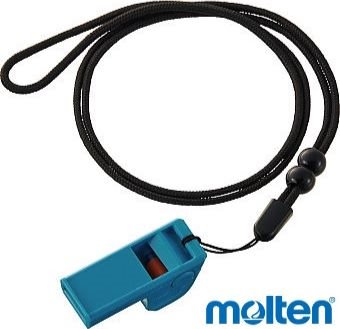 【2個までメール便OK】モルテン(molten) バレーボール高音ホイッスル トリノネH [RA1060TB] 笛 短管