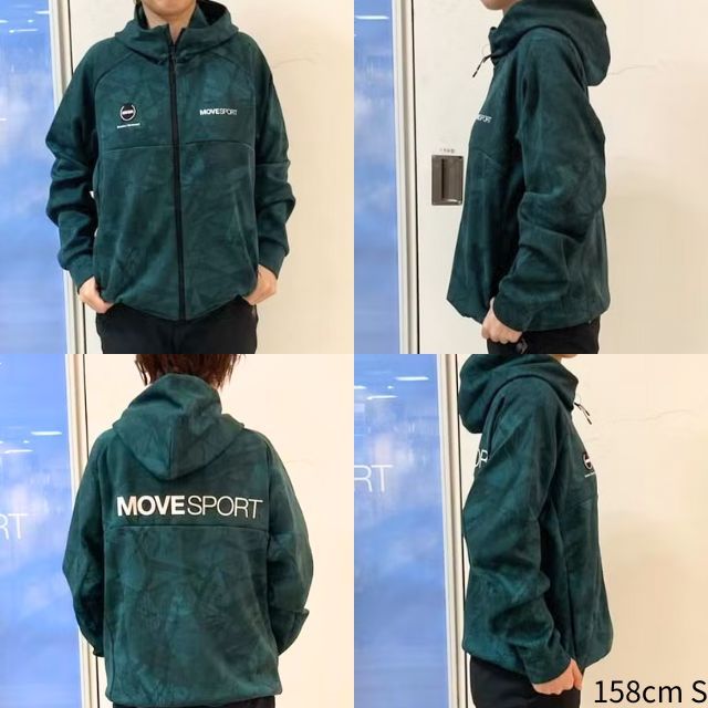 DESCNTE ムーブスポーツ ハイブリッド フルジップフーディ DESCENTE デサント ムーブスポーツ AERO CAPSULE ハイブリッド