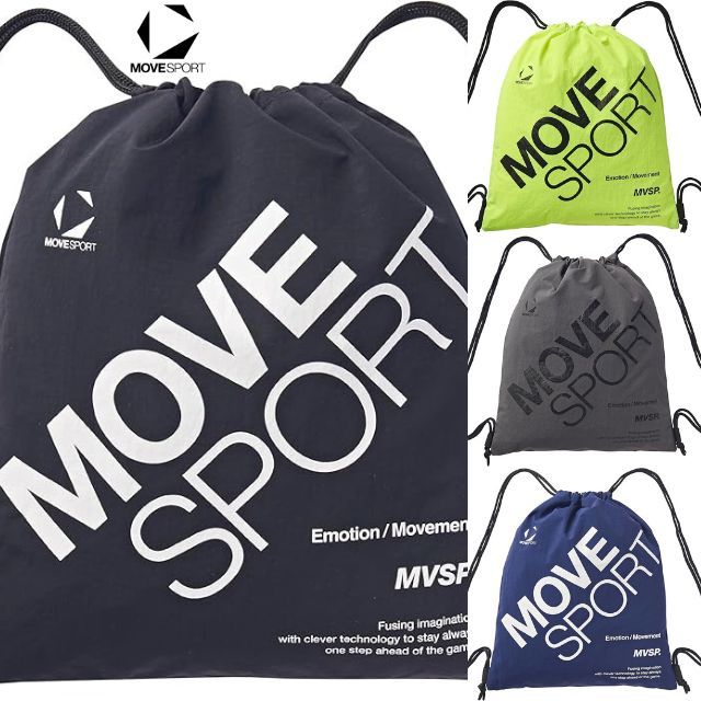 【1個までメール便OK】デサント(DESCENTE) ムーブスポーツ(MOVESPORT) マルチバッグL [ST5SBZ50U] シューズケース スポーツバッグ 縦40cm×横34cm【2025新作】