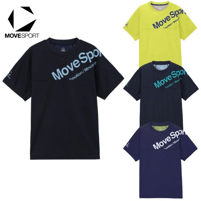 【1枚までメール便OK】デサント(DESCENTE) MOVESPORTS ショートスリーブシャツ [ST6FHT03M] ユニセックス 男女兼用【2026新作】