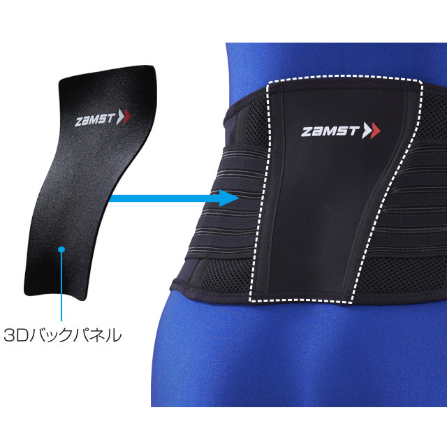 即納】リニューアル！ザムスト(ZAMST) 腰用サポーター [ZW-5] 腰痛