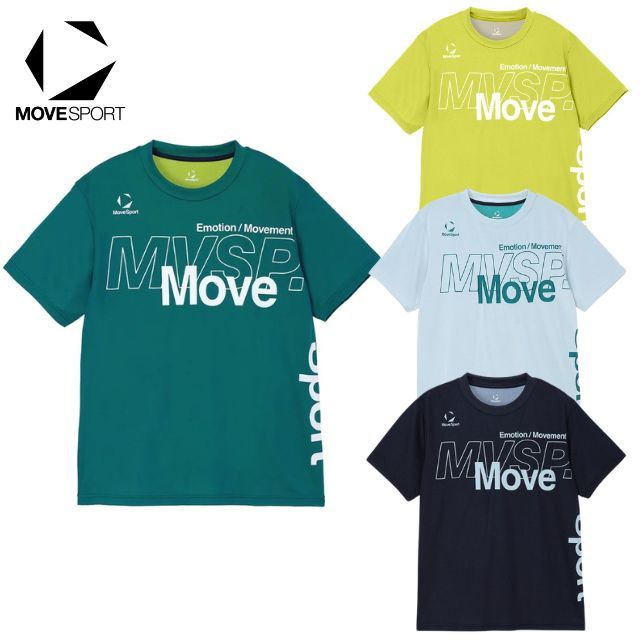 【1枚までメール便OK】デサント(DESCENTE) MOVESPORTS ショートスリーブシャツ [ST6FHT01M] ユニセックス 男女兼用【2026新作】