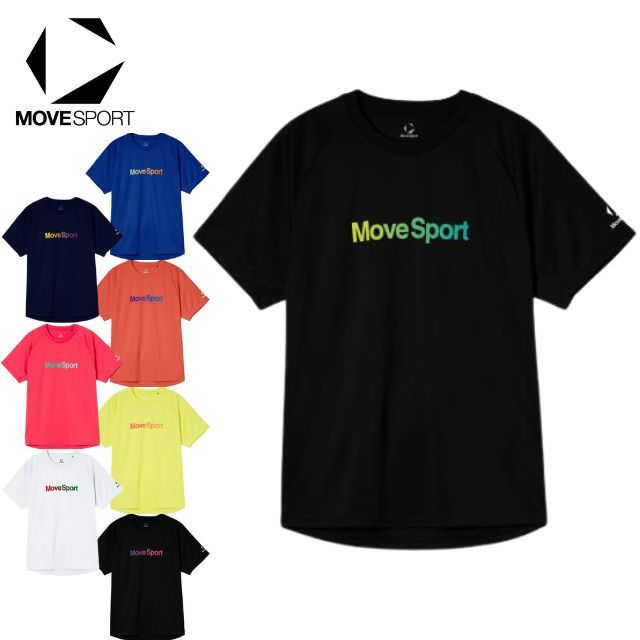 【1枚までメール便OK】デサント(DESCENTE) ムーブスポーツ(MOVESPORT) バレーボール半袖プラクティスシャツ（ユニセックス）[SV6SHT00U] Tシャツ【2026新作】