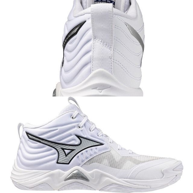 ミズノ　バレーボールシューズ　ウエーブモーメンタム　24.5 ミズノ（MIZUNO）（メンズ、レディース） バレーボールシューズ
