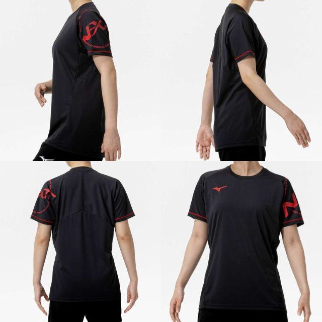 Mizuno バレーボールシャツ XL ブラック ミズノ（MIZUNO）（メンズ、レディース）バレーボールウェア 長袖