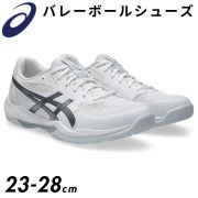 アシックス(asics) バレーボールシューズ ゲルロケット12 [1073A080-105] WHITE/PURE SILVER