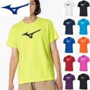 【1枚までメール便OK】ミズノ(MIZUNO) 半そでTシャツ(ビッグランバードロゴ) ユニセックス スタンダードフィット [32MAA155] メンズ レディース