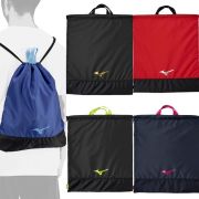 【1個までメール便OK】ミズノ(mizuno) スポーツ 持ち運び マルチに使えるランドリーバッグ [33JMB002] ジムの洗濯物はこのリュックに 38×44cm