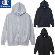 【吸汗速乾】チャンピオン(Champion) ジップフーデッドスウェットシャツ [C3XS160] チームウェア【大きいサイズ有】