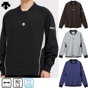 【1枚までメール便OK】デサント(DESCENTE) バレーボール長袖プラクティスピステ（ユニセックス）[DV5FWB01U]
