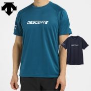 【1枚までメール便OK】デサント(DESCENTE) バレーボール半袖プラクティスシャツ（ユニセックス） [DV5SHT05U] Tシャツ