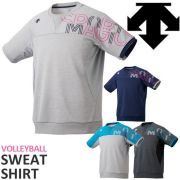 デサント(DESCENTE) バレーボール 半そでスウェットパーカー [DVUQJC20] ユニセックス トレーナー