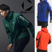 【アウトレットセール】デサント(DESCENTE) ムーブスポーツ(MOVESPORTS) HEATNAVI TOUGH ソフトシェル フーディー(ユニセックス) [ST4FJK23M] 即日出荷