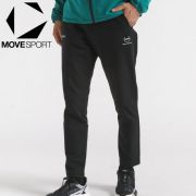 【アウトレットセール】デサント(DESCENTE) ムーブスポーツ(MOVESPORTS) HEATNAVI TOUGH ソフトシェル テーパードパンツ(ユニセックス) [ST4FPZ23M] ブラック