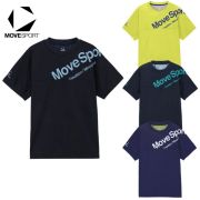 【1枚までメール便OK】デサント(DESCENTE) MOVESPORTS ショートスリーブシャツ [ST6FHT03M] ユニセックス 男女兼用【2026新作】