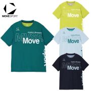 【1枚までメール便OK】デサント(DESCENTE) MOVESPORTS ショートスリーブシャツ [ST6FHT01M] ユニセックス 男女兼用【2026新作】