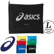 【2枚までメール便OK】アシックス(asics) シューズバッグ シューバッグ(L) [TZS987] バレーボールのシューズケースに使える巾着【即納】