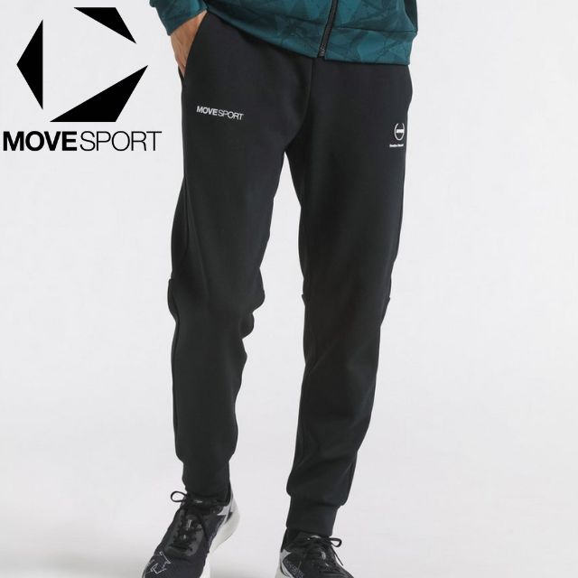 【アウトレットセール】デサント(DESCENTE) ムーブスポーツ(MOVESPORTS) S.F.TECH SHIELD テーパードジョガーパンツ(ユニセックス) [ST4FPZ44M] 即日出荷