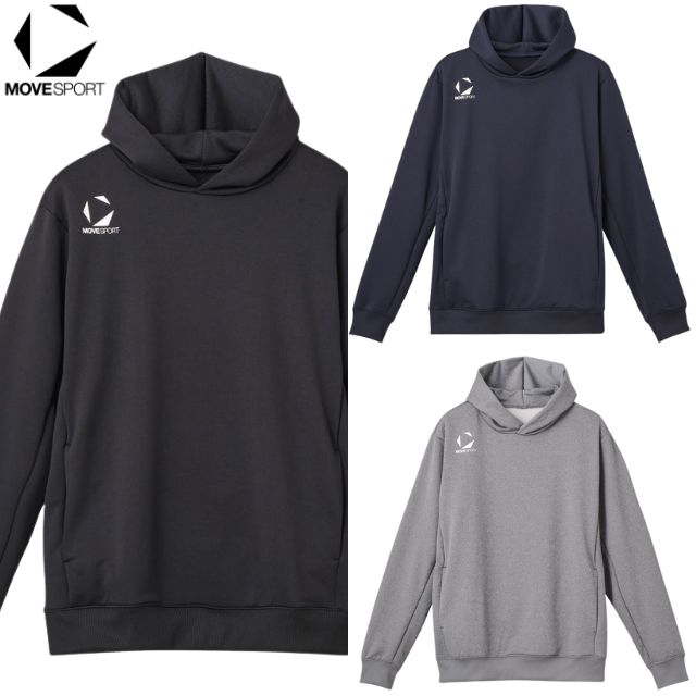 【2025新作】デサント(DESCENTE) ムーブスポーツ(MOVESPORT) バレーボール チームウェア フーデッドスウェット [ST5SSWT0M]