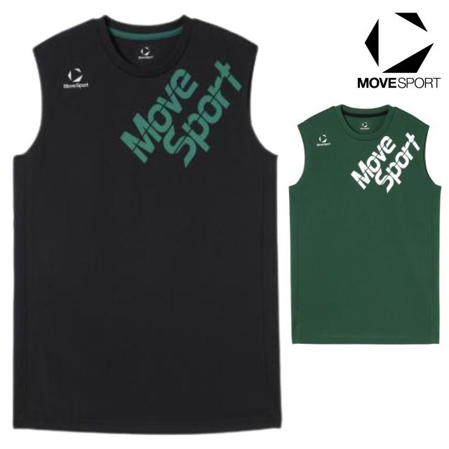 【1枚までメール便OK】デサント(DESCENTE) ムーブスポーツ(MOVESPORT) バレーボールノースリーブプラクティスシャツ（ユニセックス）[SV6STZ01U] タンクトップ【2026新作】