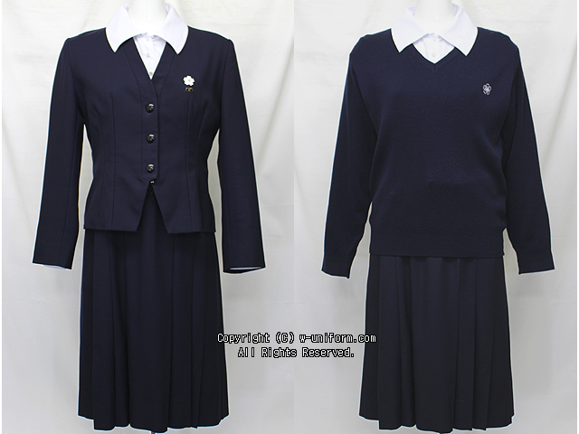 跡見学園高校の制服 冬 中間 旧 中古制服販売ウイング 跡見学園高校の制服 冬 中間 旧 中古制服販売ウイング
