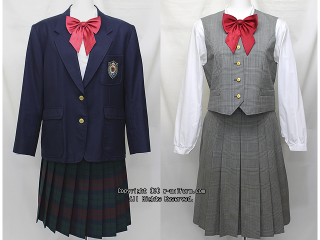 八雲学園中学校の制服 冬 旧 中古制服販売 ウイング