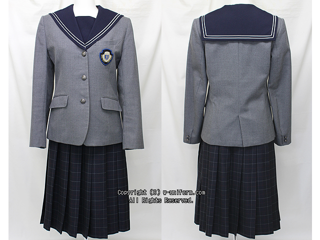 精華女子高校の制服 冬 中古制服販売 ウイング