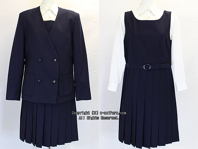 目黒区立第十中学校の制服（冬）旧 中古制服販売 ウイング