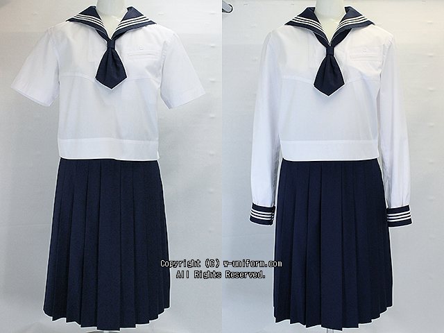 十文字高校の制服 夏 中間 中古制服販売 ウイング